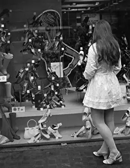 Mini Dress Fashion Imprime: Window Shopping