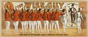 Antique Print Collector Imprime: The wise guy