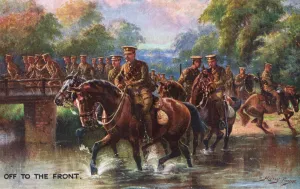 Animales De La Primera Guerra Mundial Imprime: Al Frente.