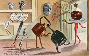 Victorian Christmas Imprime: Xmas Pudding