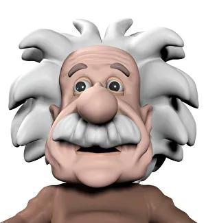 Físicos Imprime: El arte de Albert Einstein