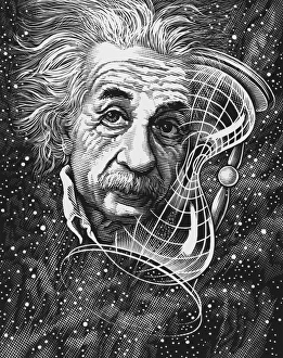 Nobel Prize Winner Imprime: Albert Einstein, German physicist