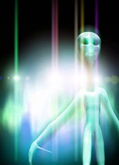 Extraterrestrial Life Forms Imprime: Alien, artwork