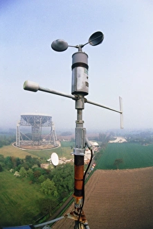 Manchester England Landmarks Imprime: An anemometer