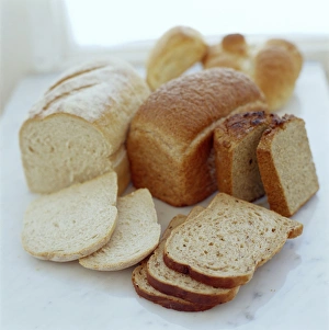 Bread Varieties Imprime: Assorted breads