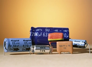 Electronic Components Imprime: Assorted capacitors