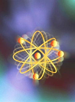 Atomic Structure Diagram Imprime: Beryllium atom
