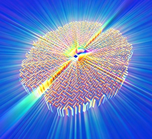 Conceptual Brain Image Imprime: Brain complexity, conceptual artwork