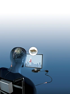 Imágenes fechadas en septiembre de 2007: Interfaz de cerebro-hombre, arte