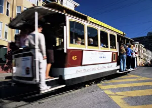 San Francisco Cable Car Imprime: Cable car