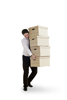 Imágenes de noviembre de 2012: Llevar cajas