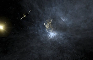 Saturno Imprime: Chirón, arte informático