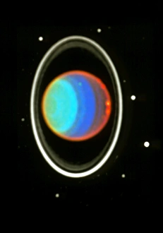 Planetary Science Photos Imprime: Clouds in atmosphere of Uranus