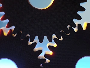 Cogwheel Mechanism Imprime: Cogs
