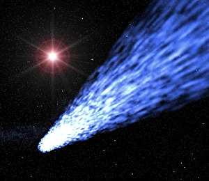 Solar System Formation Imprime: Comet and Sun