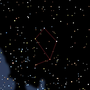 Cosmology Illustrations Imprime: Computer artwork of the constellation of Libra