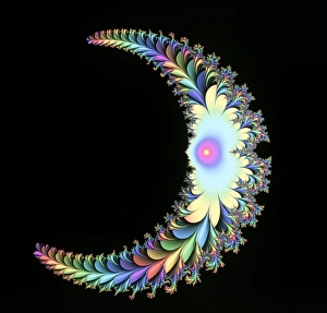 Fractal de la julia generado por computadora