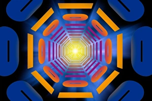 Binary Code Concept Imprime: Computer science, conceptual image
