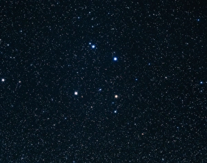Astronomy Science Imprime: The constellation of Corvus