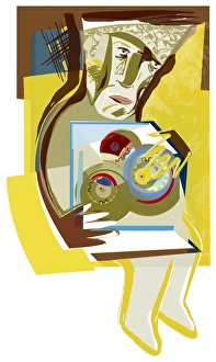 Depressed Person Imprime: Coping with illness