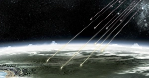 Subatomic Particles Imprime: Cosmic rays, artwork