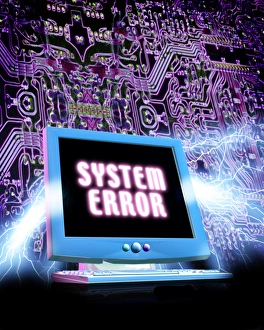 Computadora que se estrelló