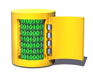 Data Protection Concept Imprime: Data security
