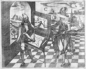 Perspective Drawing Techniques Imprime: Demonstration of perspective