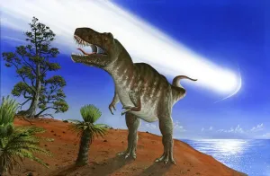 Dinosaurios Imprime: Extinción de los dinosaurios, arte