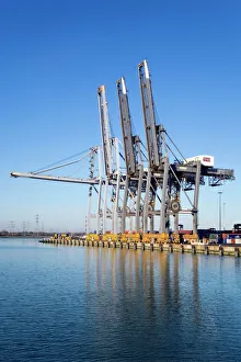 Imágenes de julio de 2008: Cranes de muelle marítimo