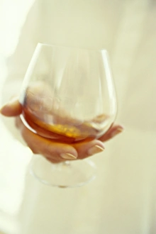 Alcoholic Beverages Images Imprime: Drinking brandy