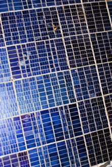 Baikonur Space Museum Imprime: Early spacecraft solar array panel