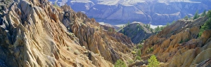 Erosion In Nature Imprime: Eroded landscape