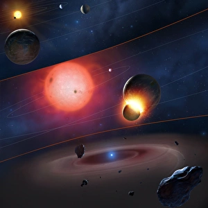 Tierra Imprime: Evolución de un Sistema Planetario