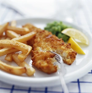 British Cuisine Images Imprime: Fish and chips