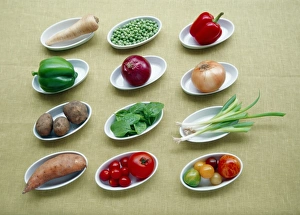 Vegetable Assortment Imprime: Fruit and vegetables