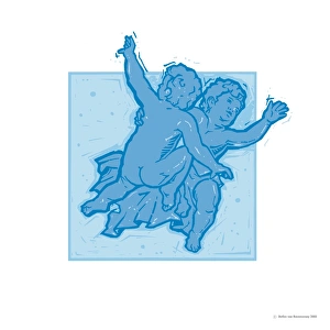 Zodiacal Constellations Imprime: Gemini