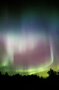 Northern Lights Imprime: Aurora borealis
