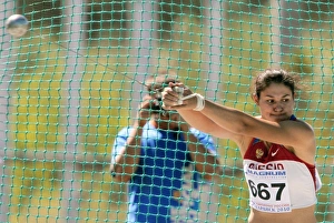 Track And Field Athlete Imprime: Hammer thrower