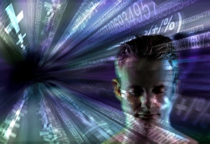 Brain Function Illustration Imprime: Intelligence, conceptual image