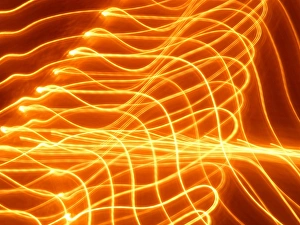 Optical Illusions Imprime: Light patterns