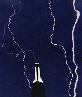 Lightning Strike Image Imprime: Lightning strike