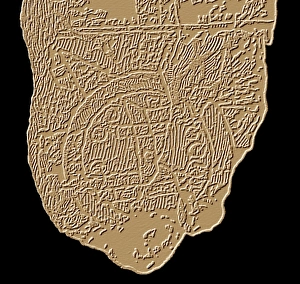 British Museum Artifacts Imprime: Map of Mesopotamia