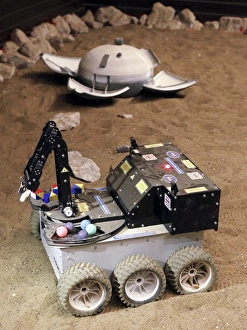 Russian Space Technology Imprime: Mars rover testing