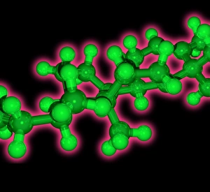 Molecular Model Imprime: Molecule, artwork