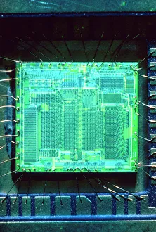 Carteles científicos: Tecnología de Mos, procesador microelectrónico 6502