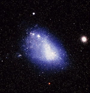 Small Magellanic Cloud Imprime: Optical image of the Small Magellanic Cloud