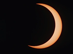 Partial Solar Eclipse Imprime: Partial phase of an annular eclipse (10 / 5 / 94)