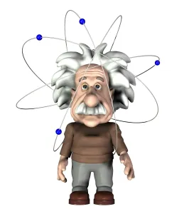 Imágenes fechadas en febrero de 2009: El arte de Albert Einstein