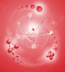 Subatomic Particles Imprime: Atom, artwork